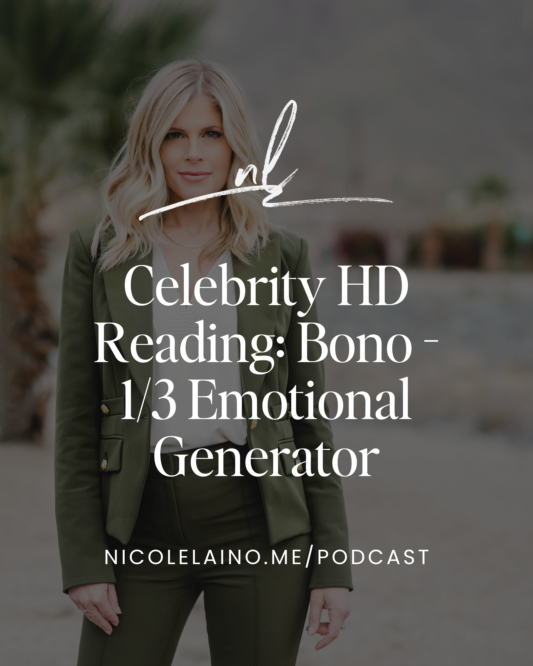 Celebrity HD Reading: Bono - 1/3 Emotional Generator