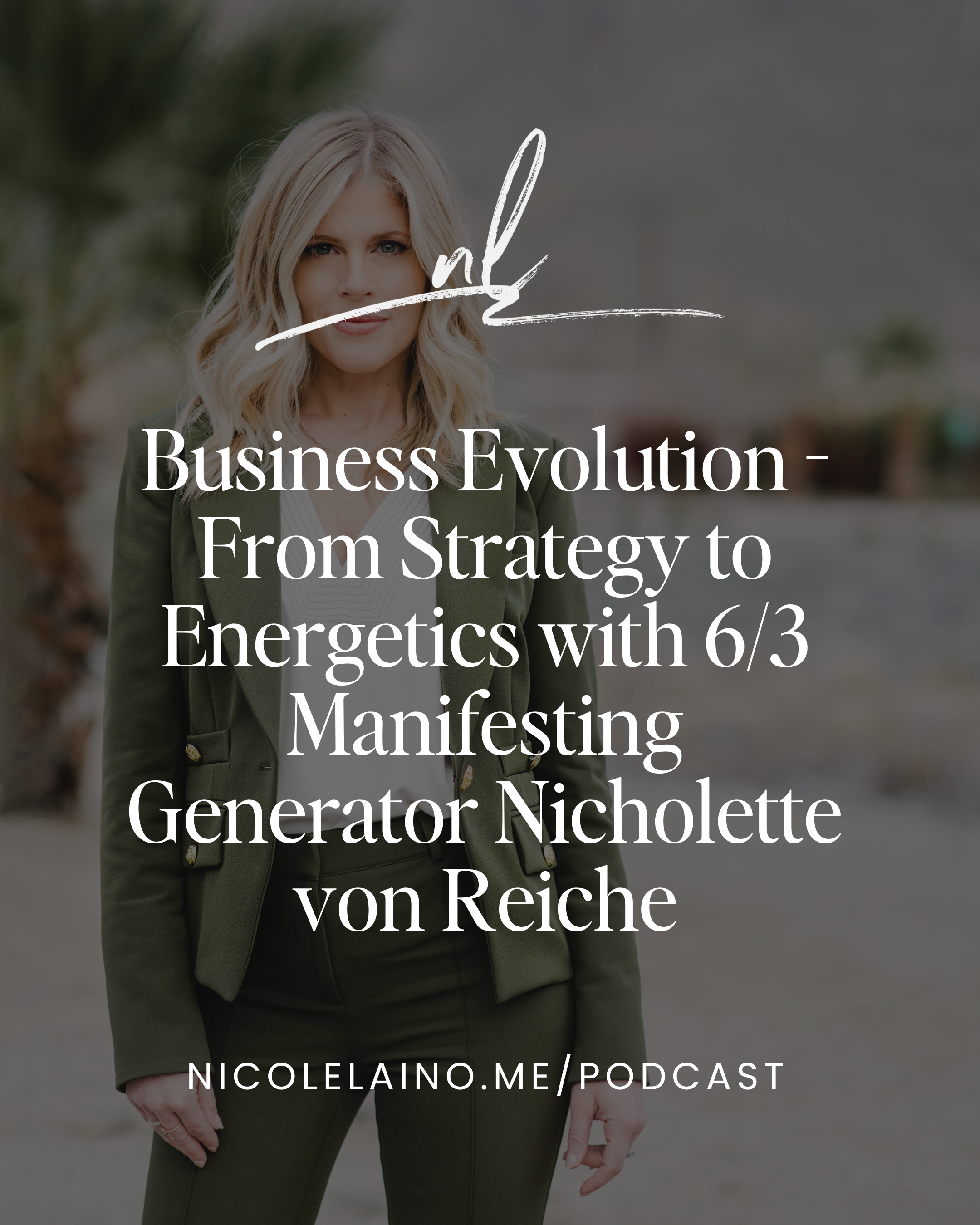 Business Evolution - From Strategy to Energetics with 6/3 Manifesting Generator Nicholette von Reiche
