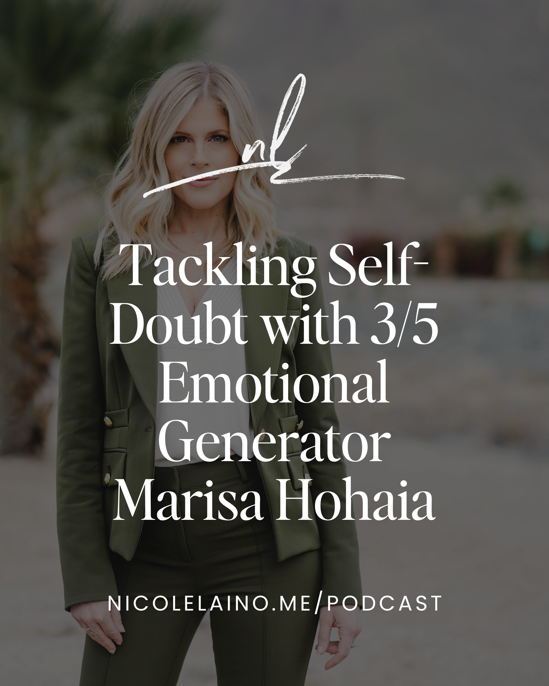 Tackling Self-Doubt with 3/5 Emotional Generator Marisa Hohaia